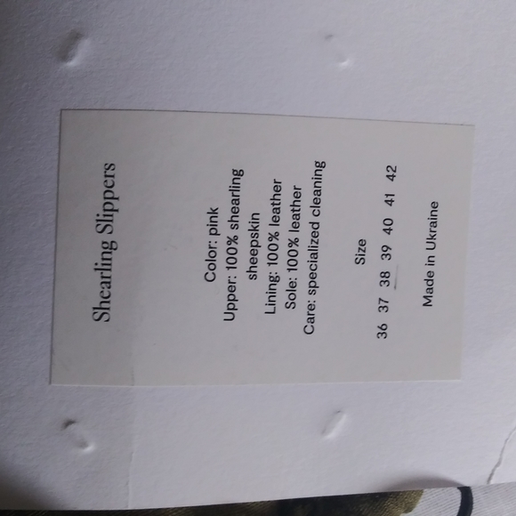 Sleeper Shearling Slippers - Pink - Sz 8 - Picture 6 of 6